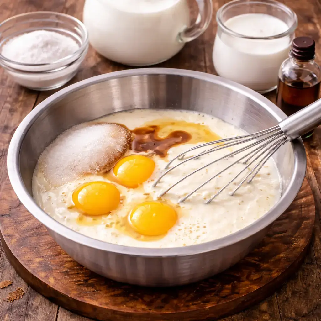 Ruffled Milk Pie with Raspberries