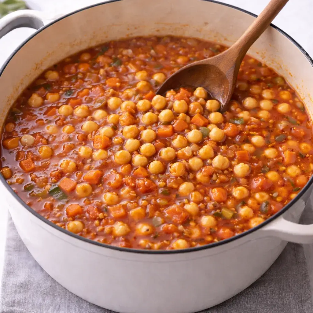 Chickpea Tomato Soup