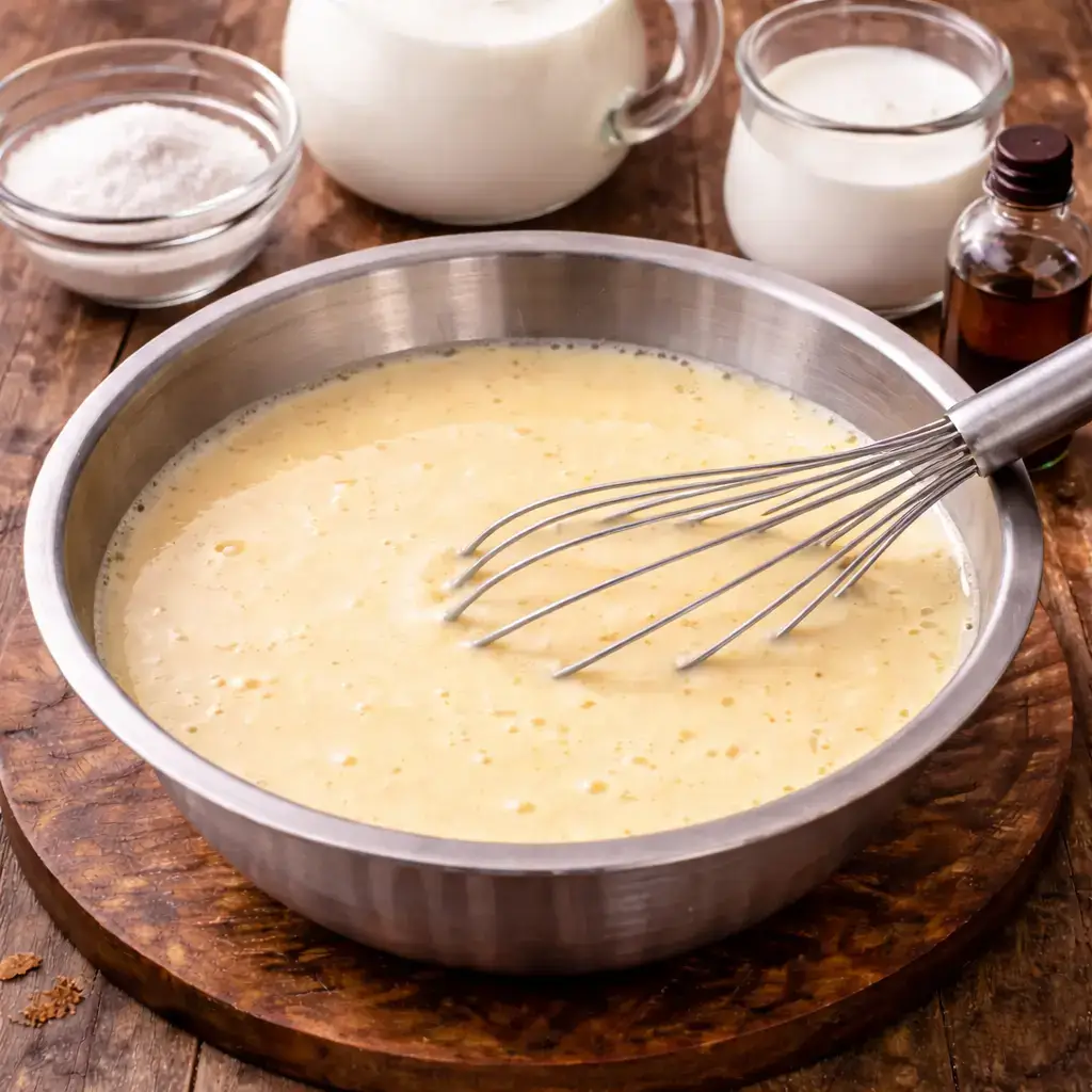 Ruffled Milk Pie with Raspberries