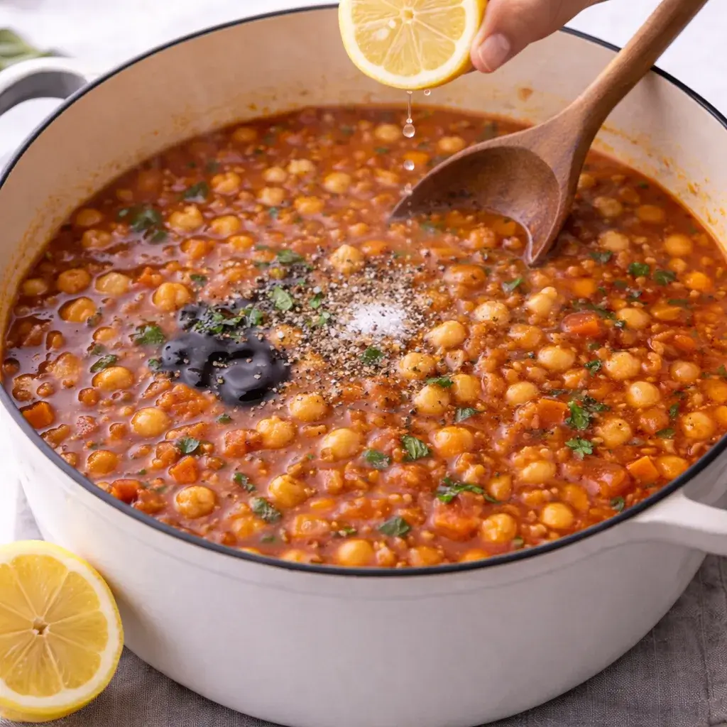 Chickpea Tomato Soup