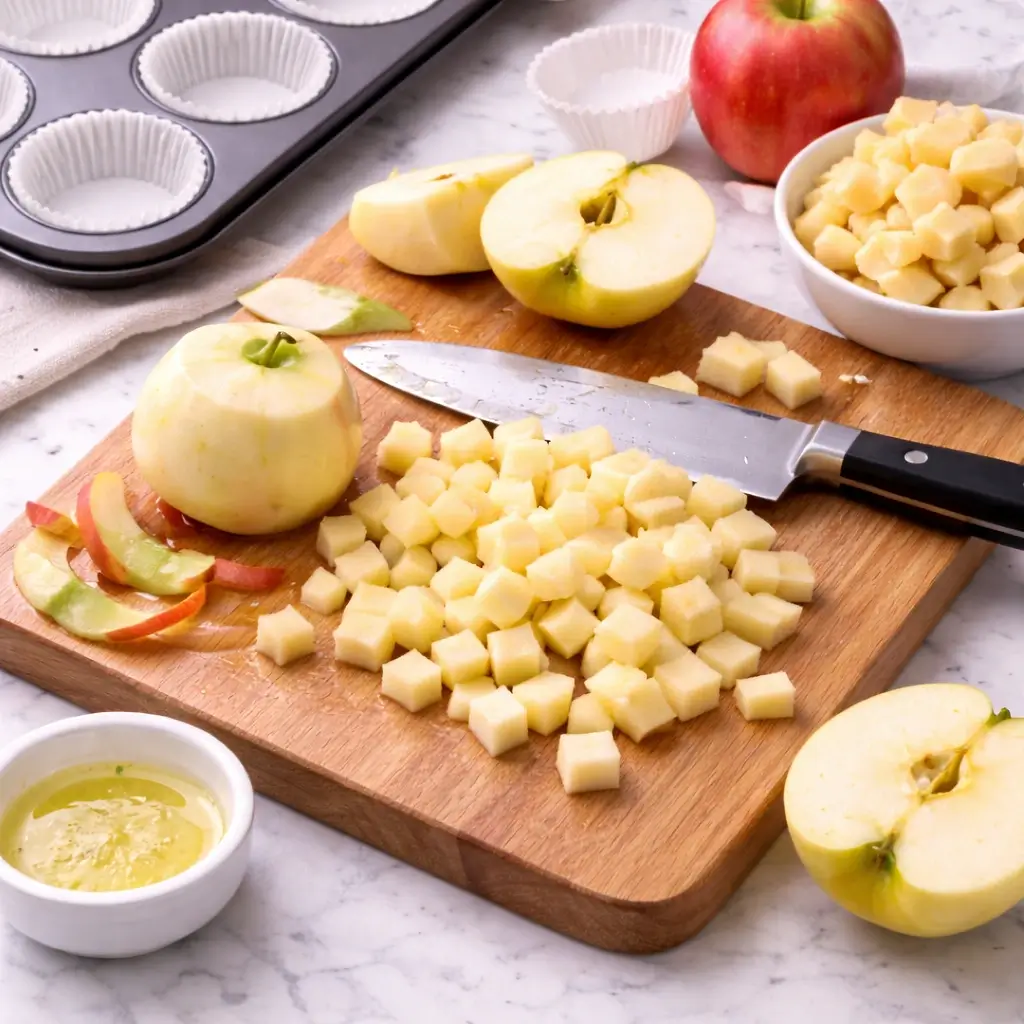 Cinnamon Apple Muffins