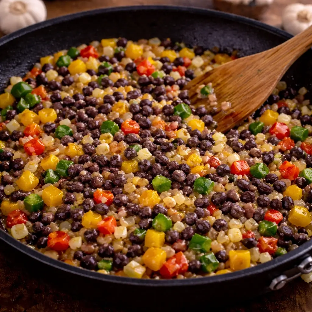 Veggie Black Bean Enchiladas