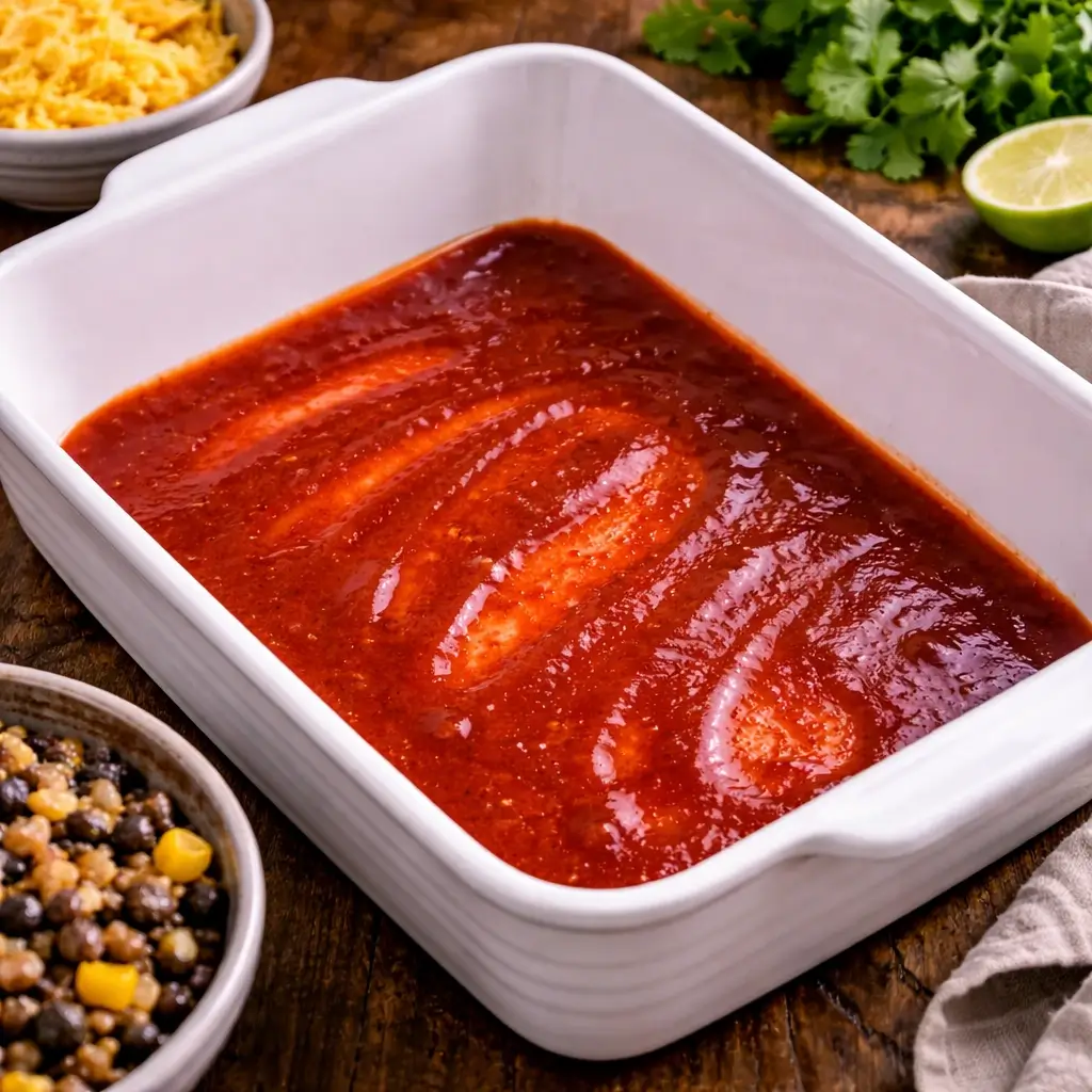 Veggie Black Bean Enchiladas