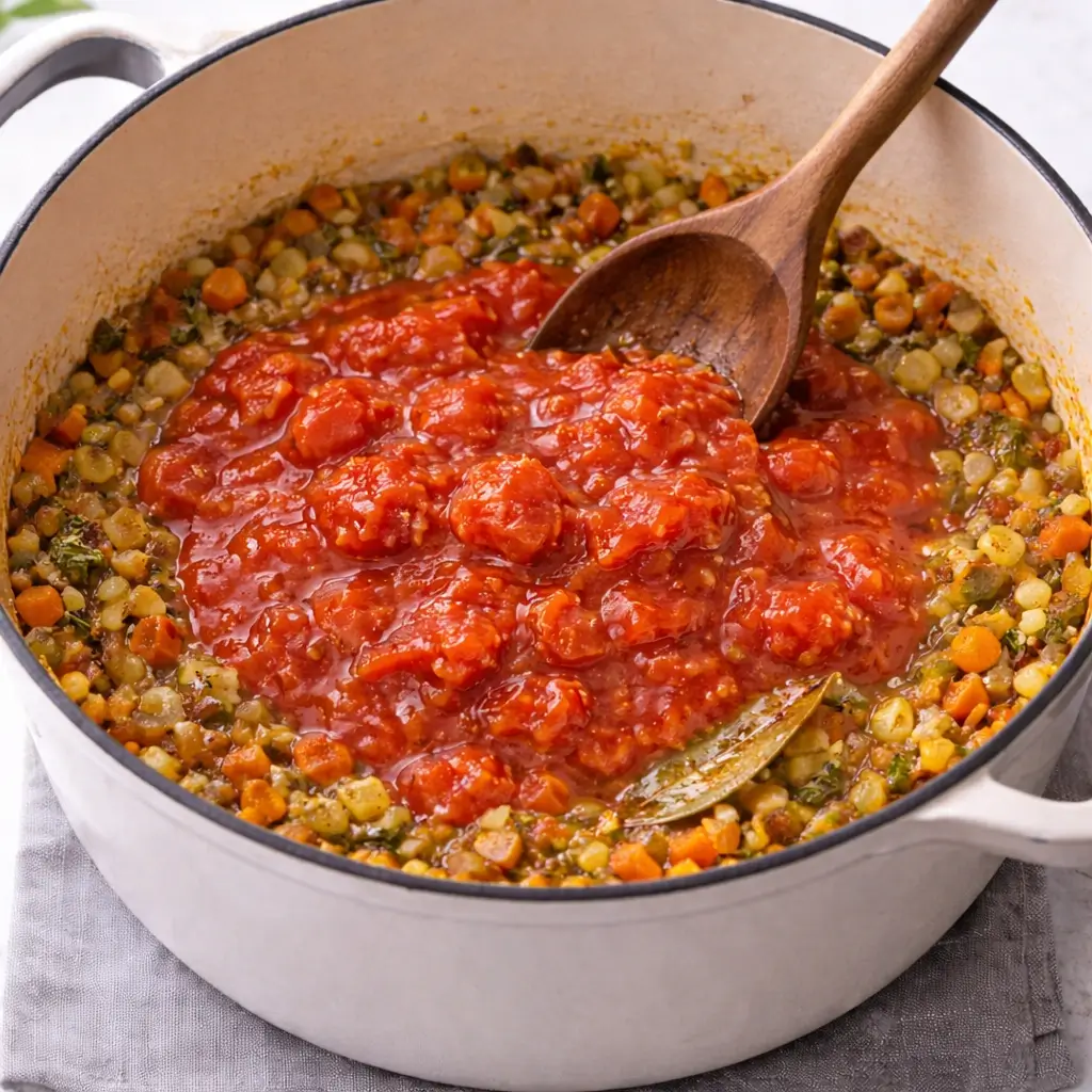 Chickpea Tomato Soup