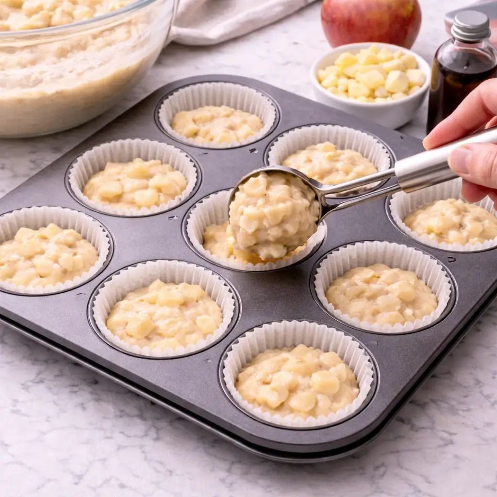 Cinnamon Apple Muffins