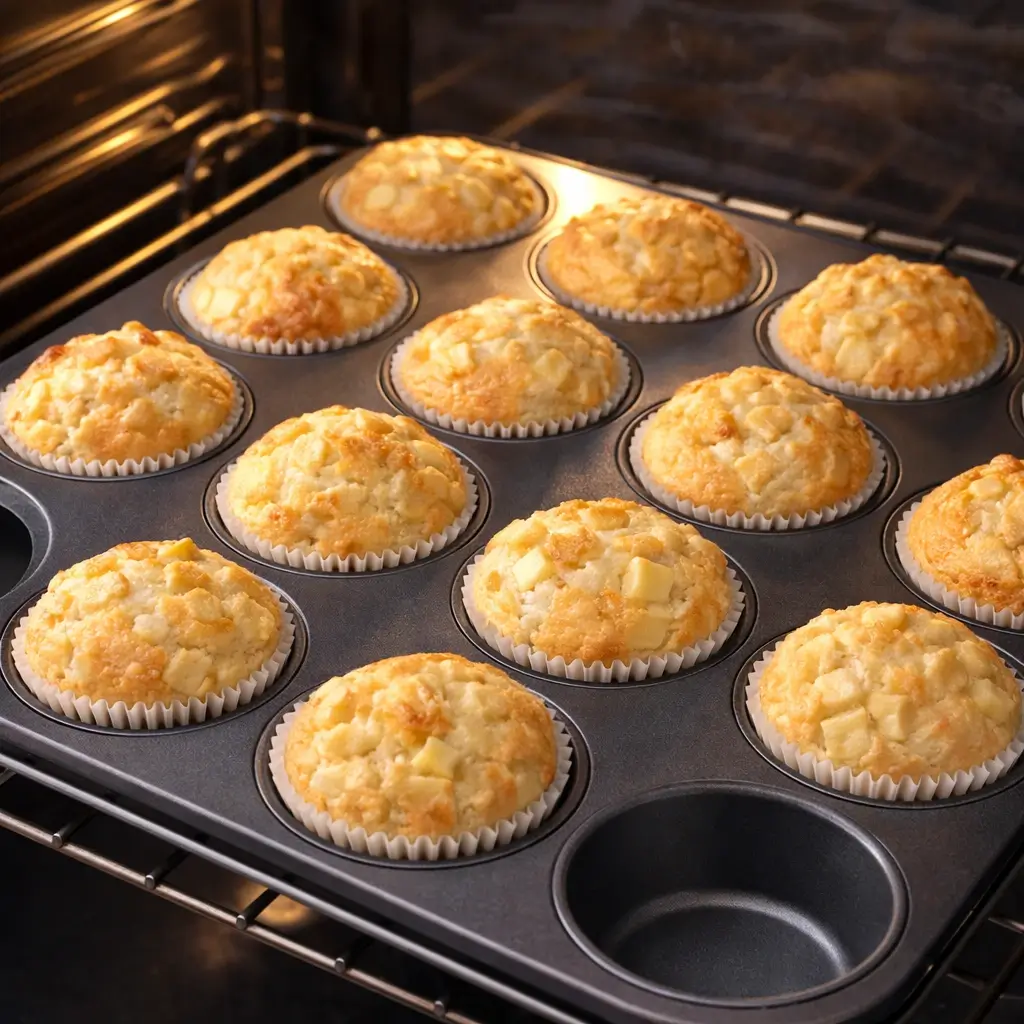 Cinnamon Apple Muffins