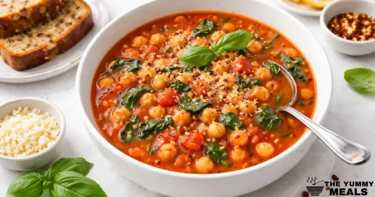 Chickpea Tomato Soup