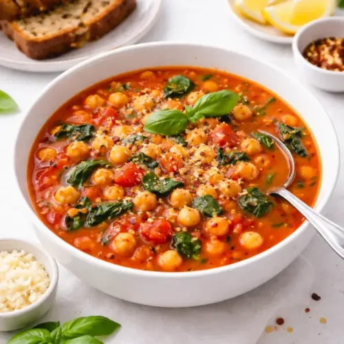 Chickpea Tomato Soup