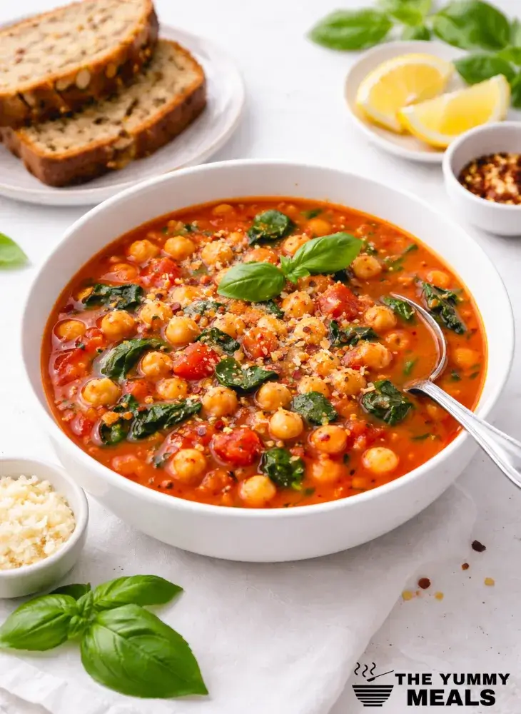 Chickpea Tomato Soup