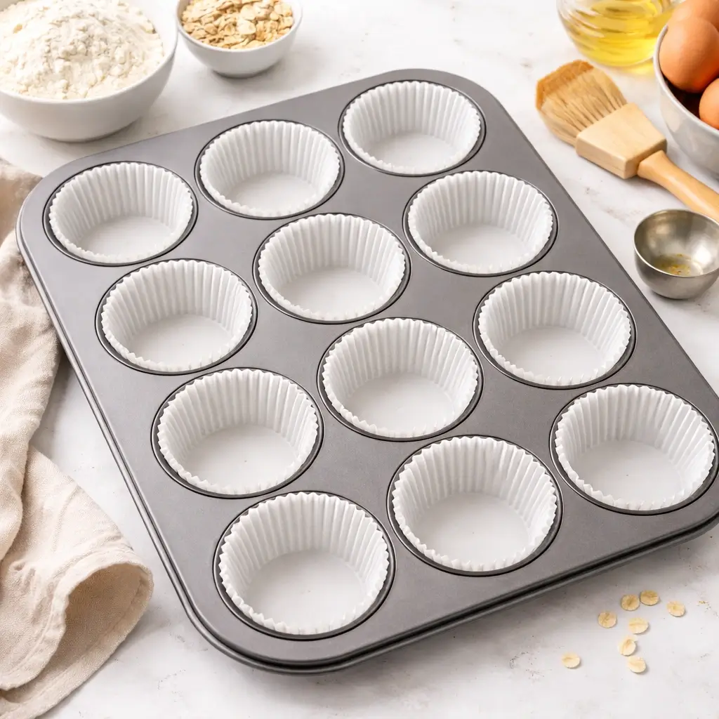 Healthy Chocolate Chip Muffins