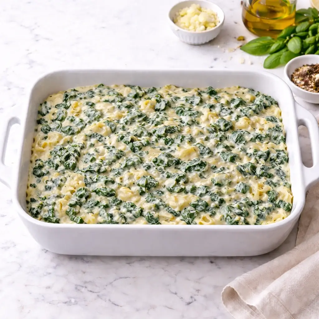 Spinach Artichoke Lasagna 