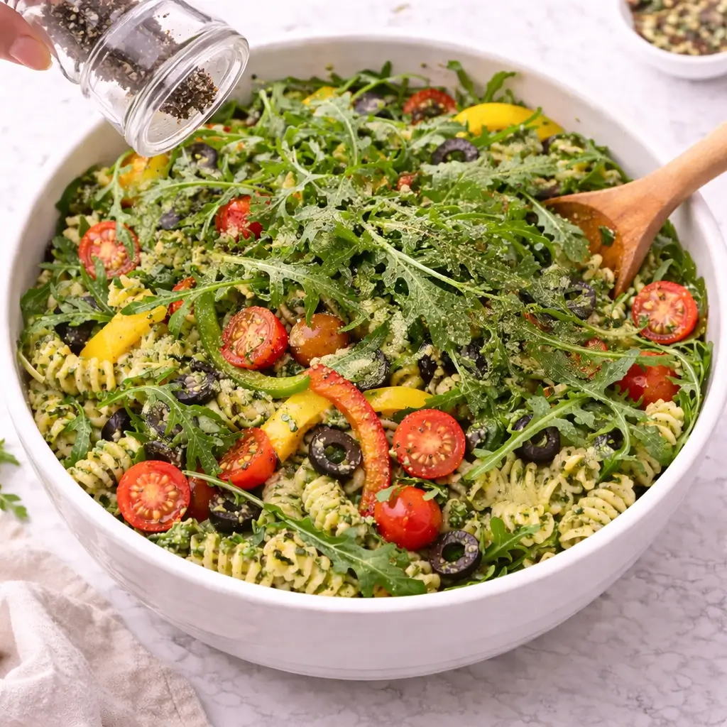 Pesto Pasta Salad Recipe