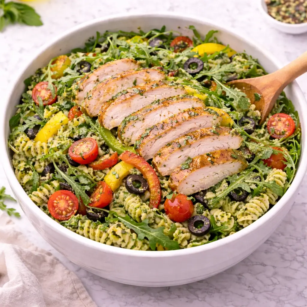 Pesto Pasta Salad Recipe