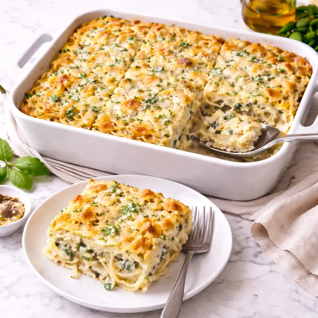Spinach Artichoke Lasagna 