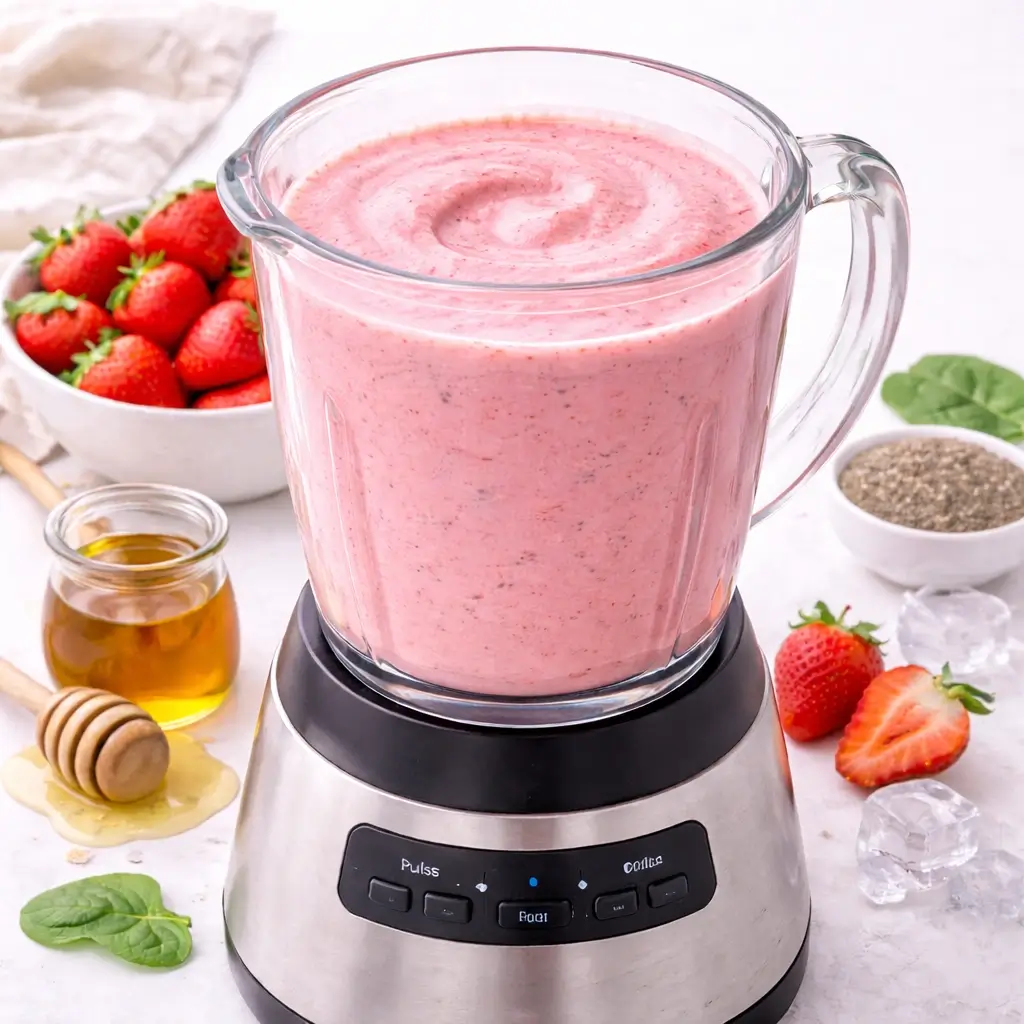 Healthy Strawberry Smoothie