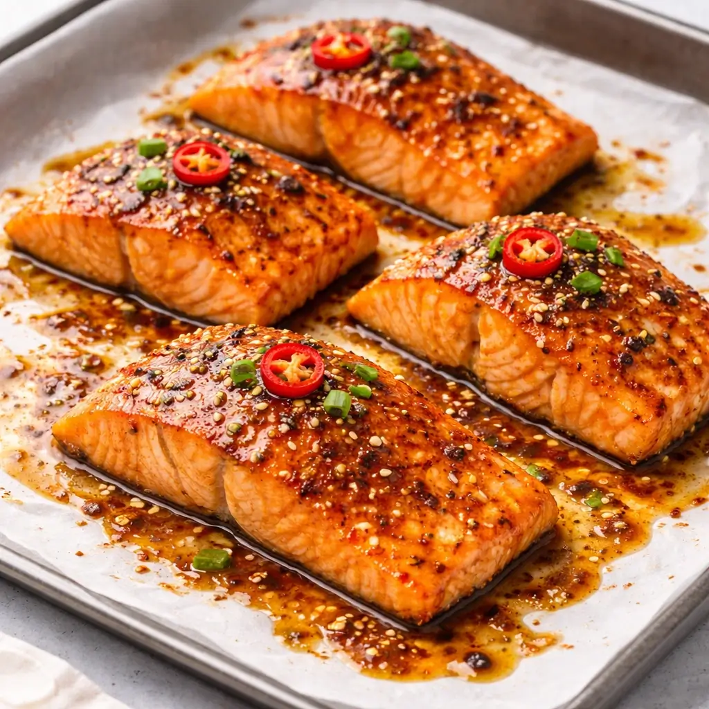 Hot Honey Salmon