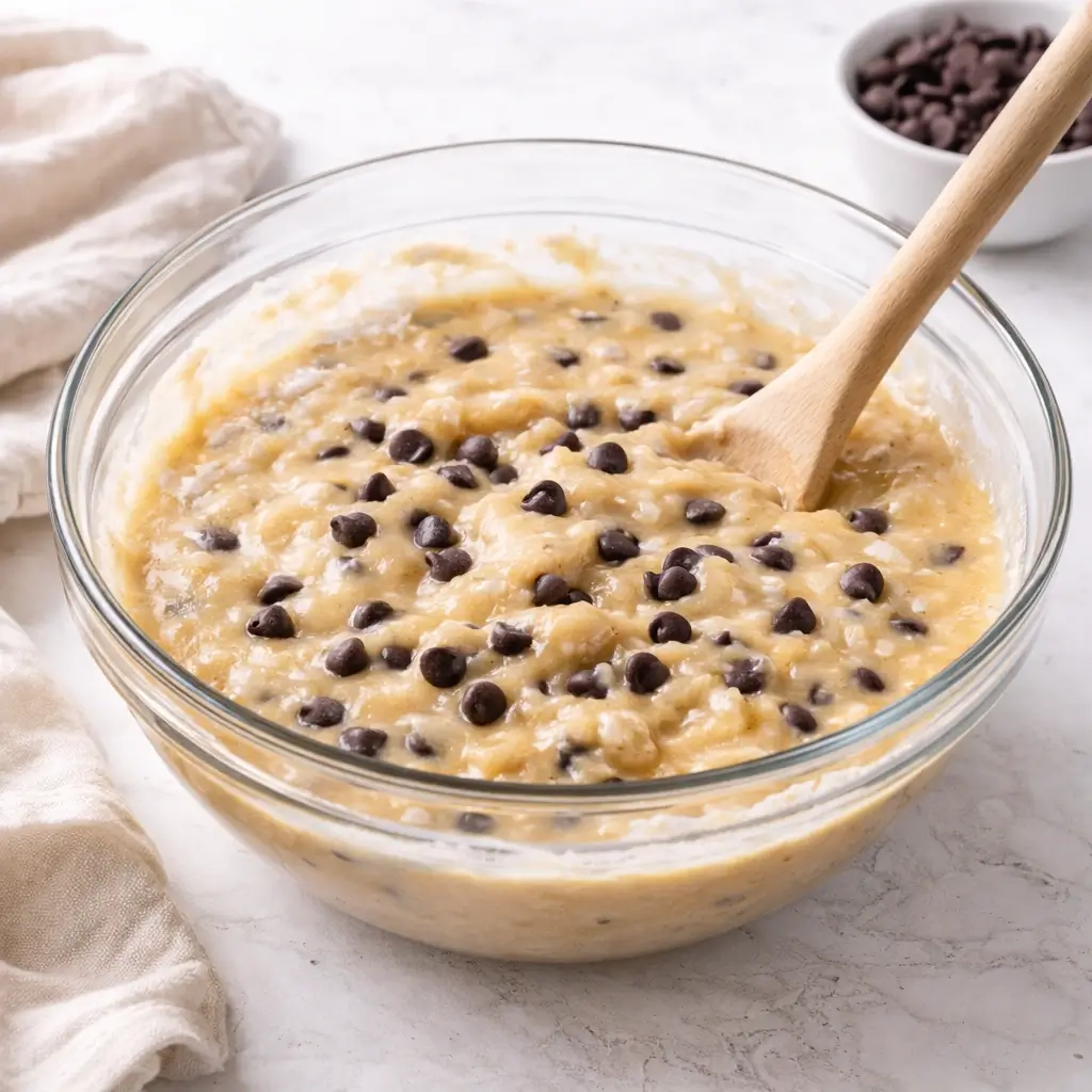 Healthy Chocolate Chip Muffins