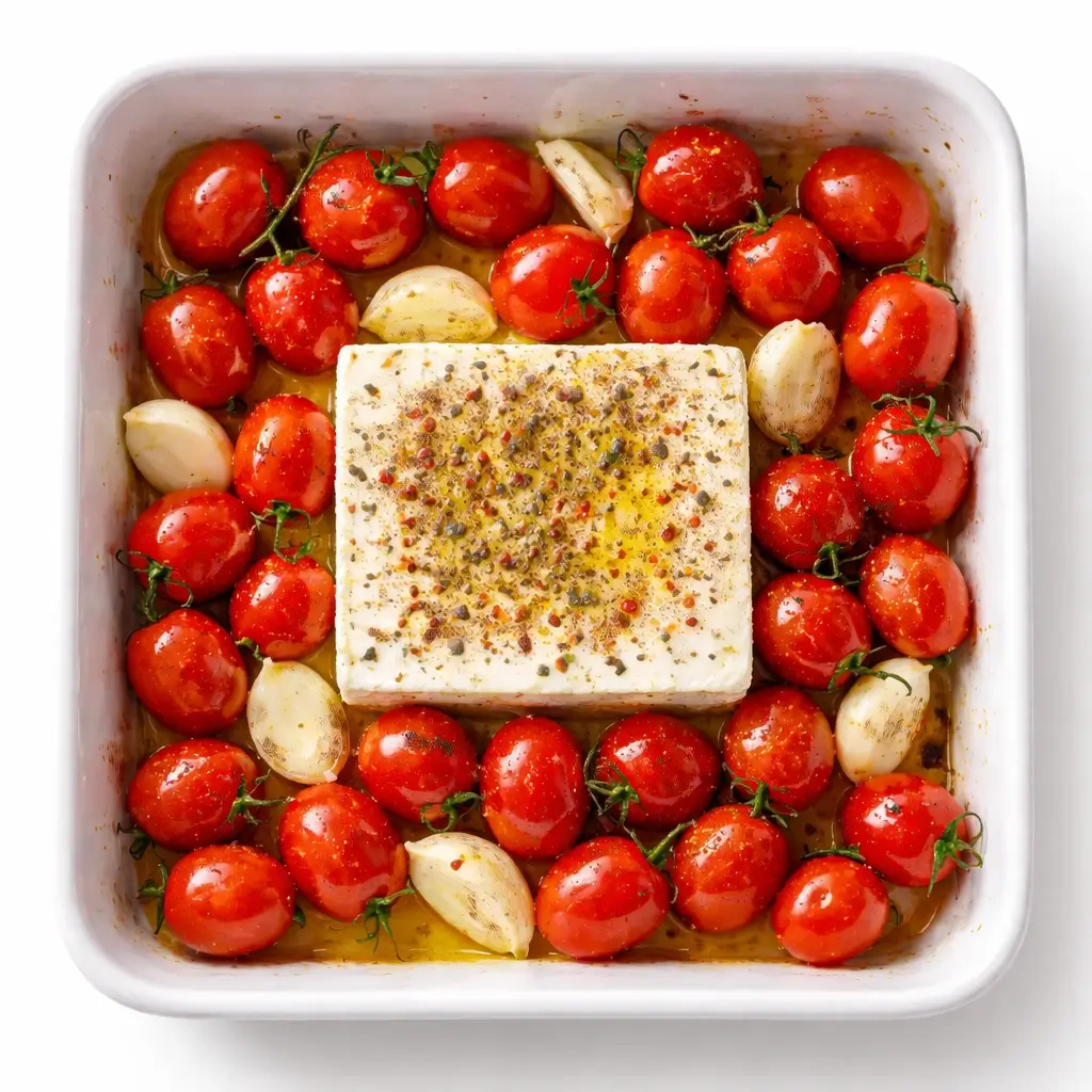 Baked Feta Dip with Cherry Tomatoes