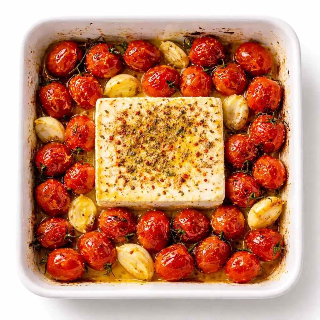 Baked Feta Dip with Cherry Tomatoes