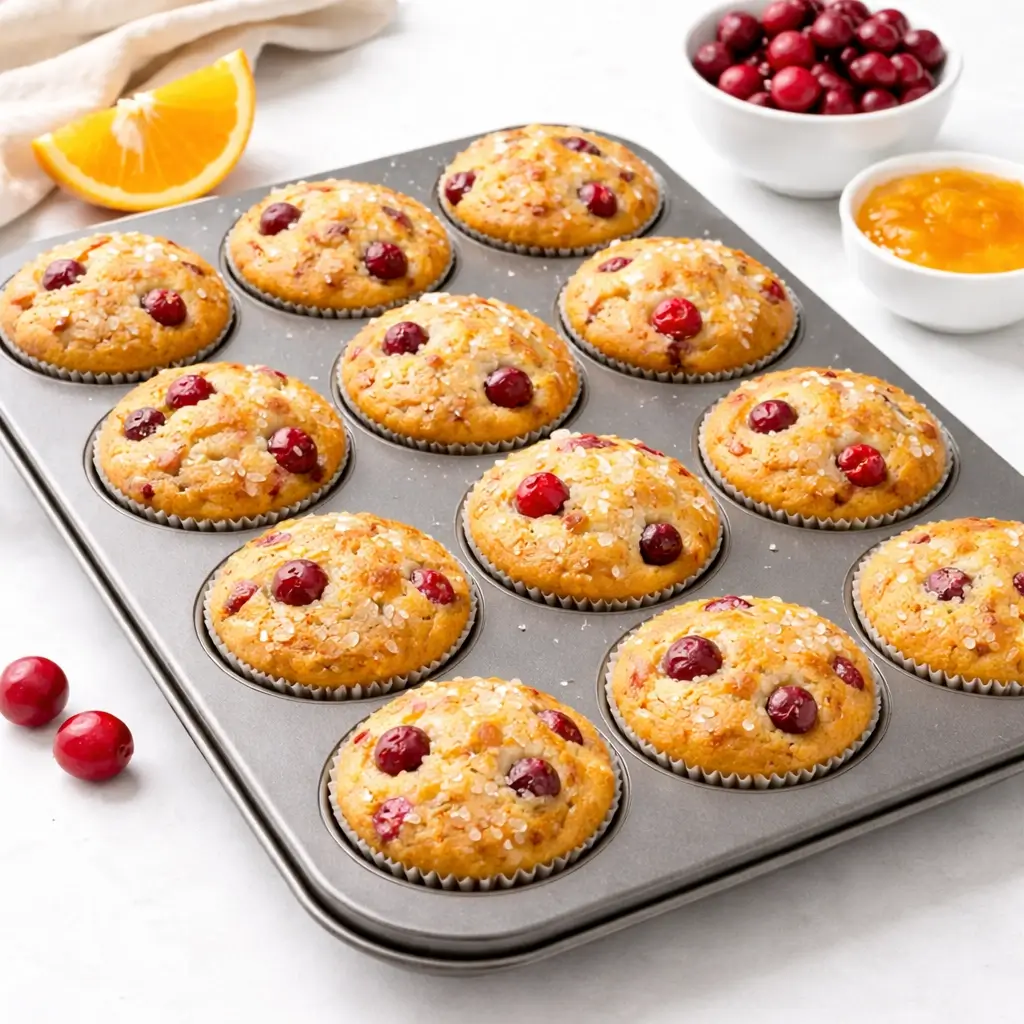 Cranberry Orange Muffins