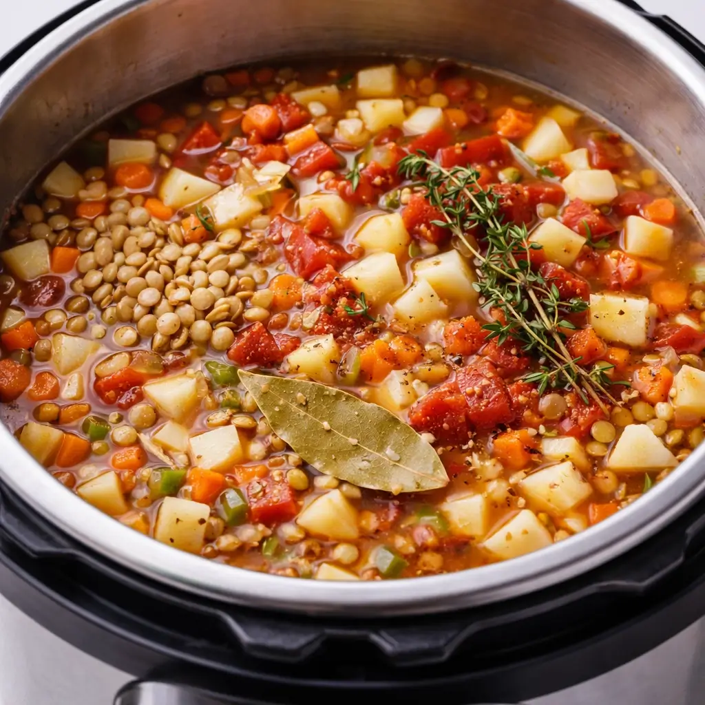 Lentil Soup Instant Pot