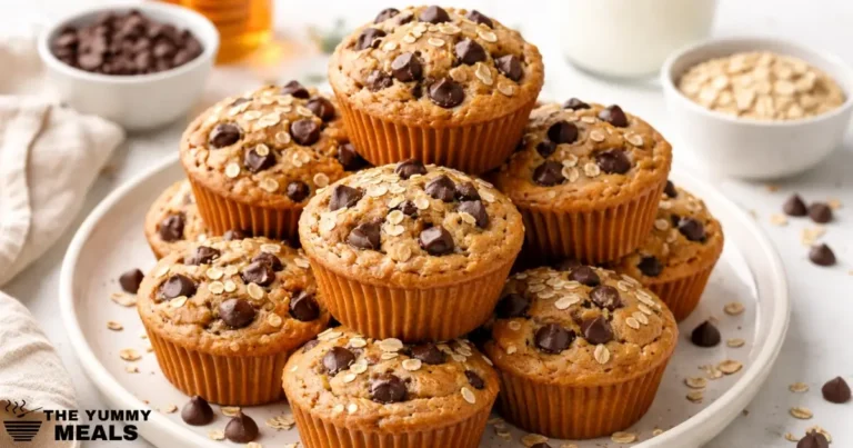Healthy Chocolate Chip Muffins
