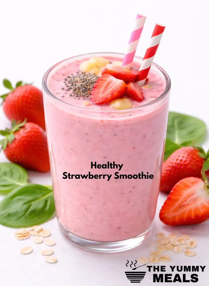 Healthy Strawberry Smoothie
