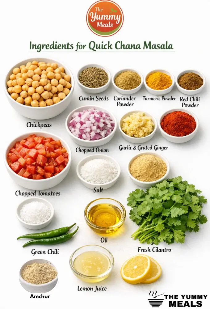 Quick Chana Masala