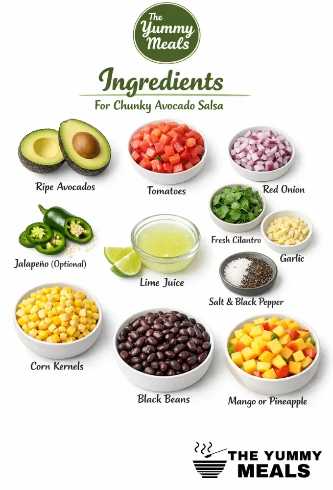 Chunky Avocado Salsa