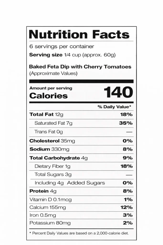 Baked Feta Dip with Cherry Tomatoes