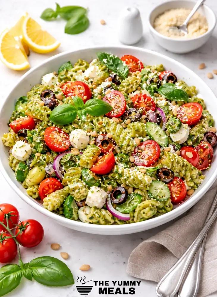 Pesto Pasta Salad Recipe
