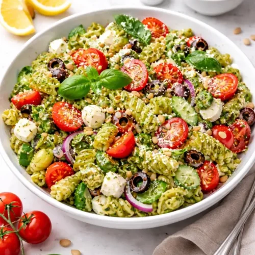 Pesto Pasta Salad Recipe
