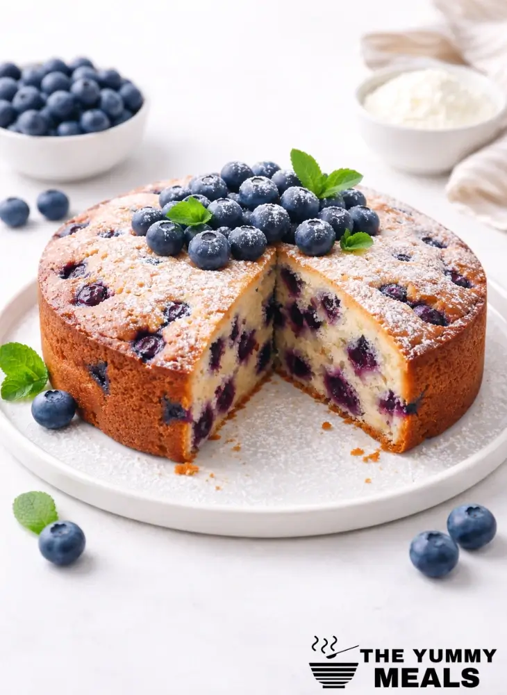 Simple Blueberry Cake