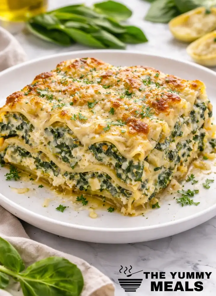 Spinach Artichoke Lasagna