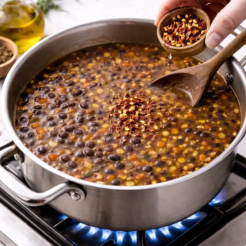 Spicy Black Bean Soup