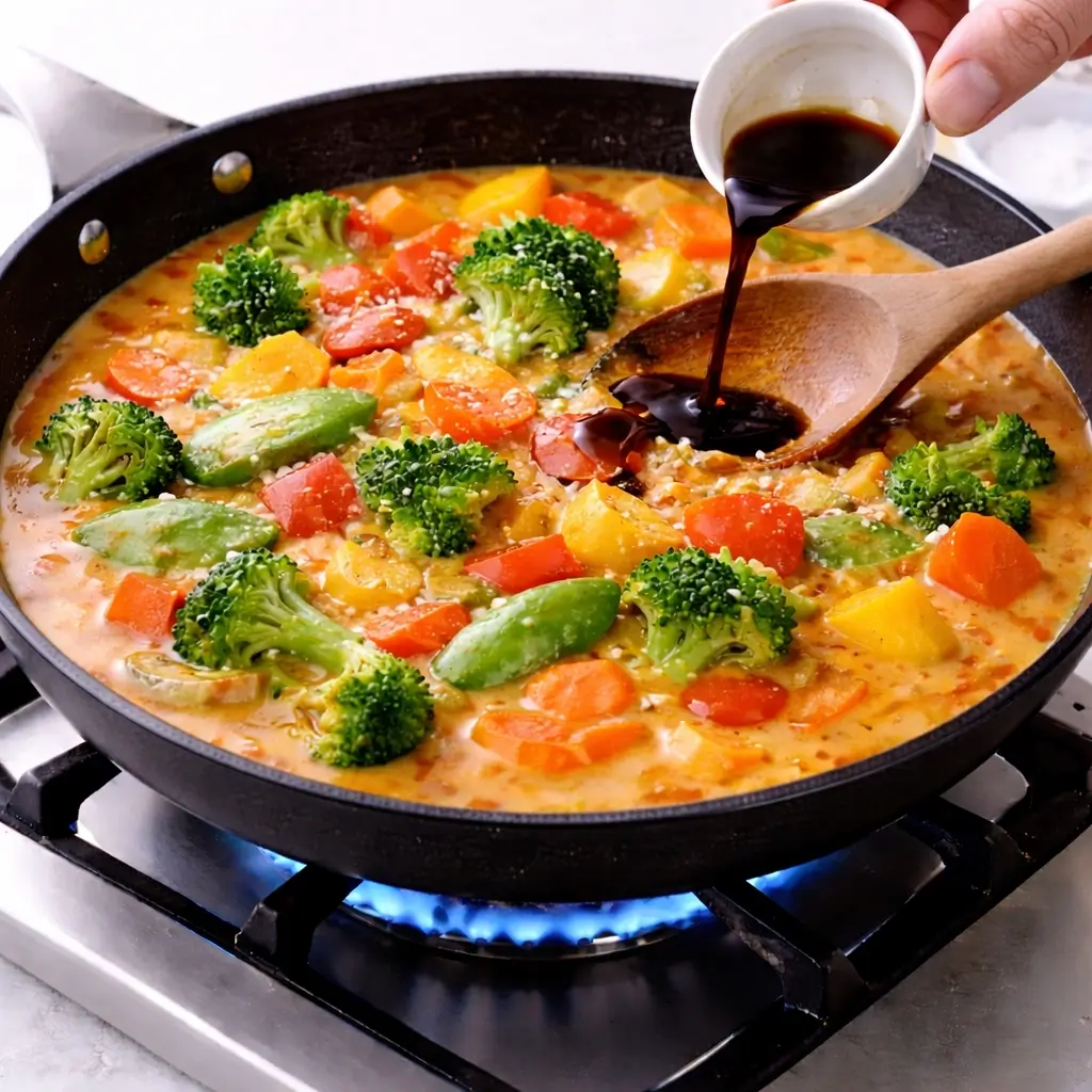 Thai Red Curry with Vegetables