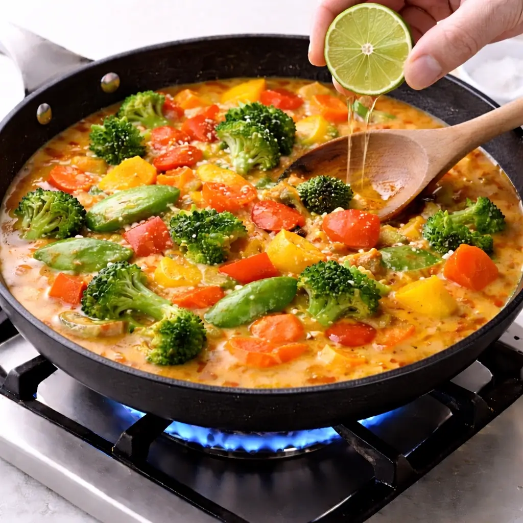 Thai Red Curry with Vegetables