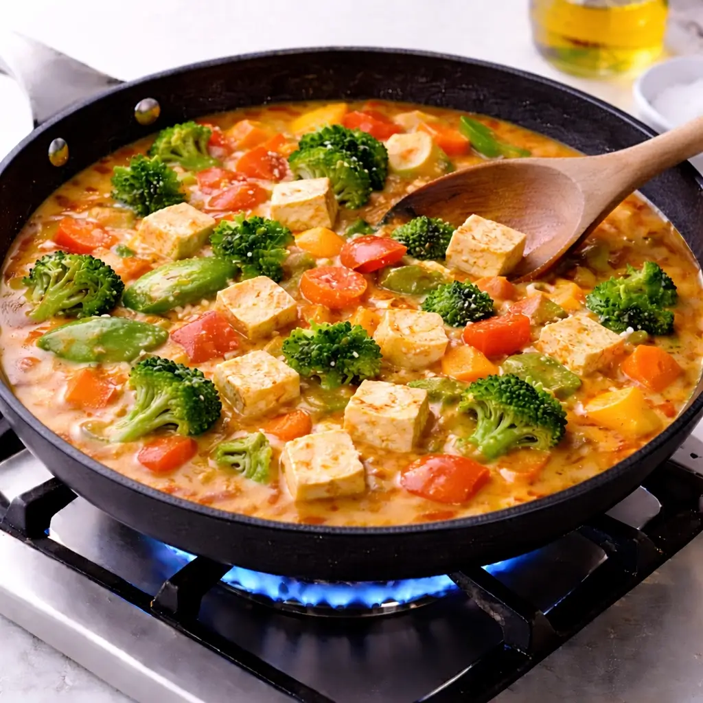Thai Red Curry with Vegetables