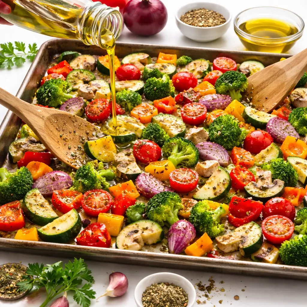 Baked Ziti with Roasted Vegetables