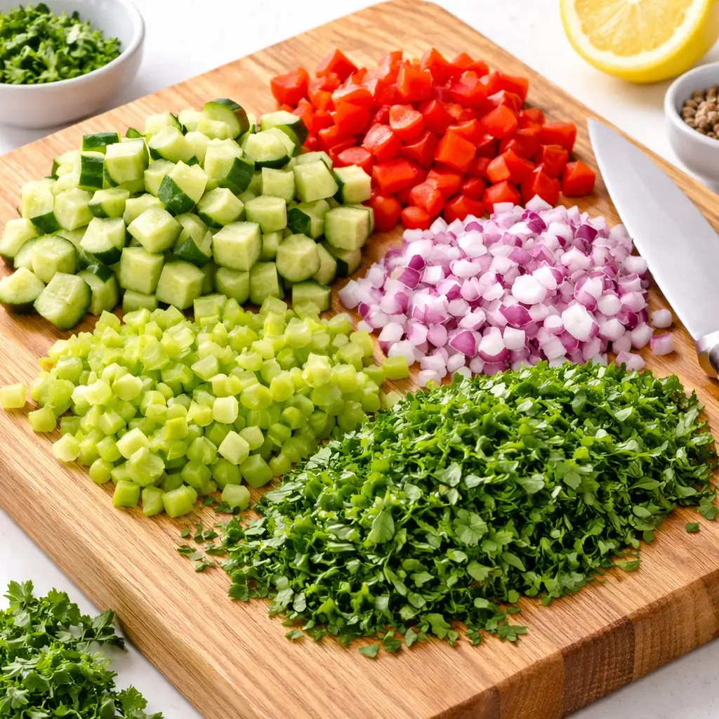 Vegan Chickpea Salad Recipe