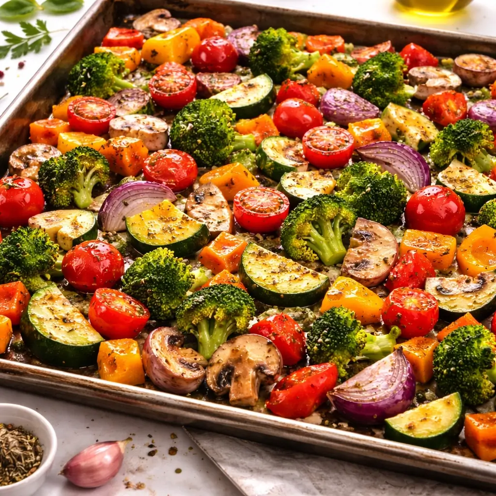 Baked Ziti with Roasted Vegetables