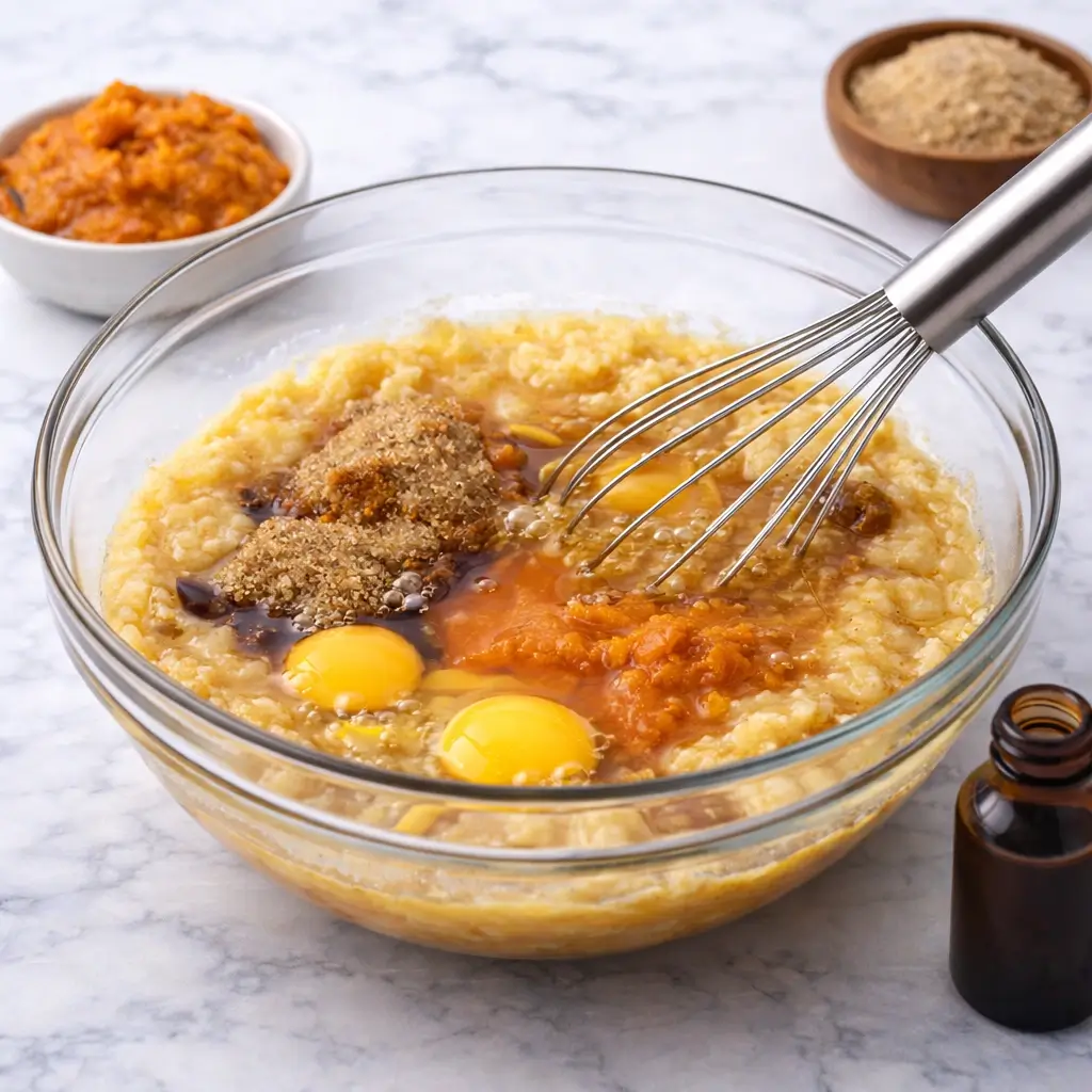 Banana Pumpkin Muffins