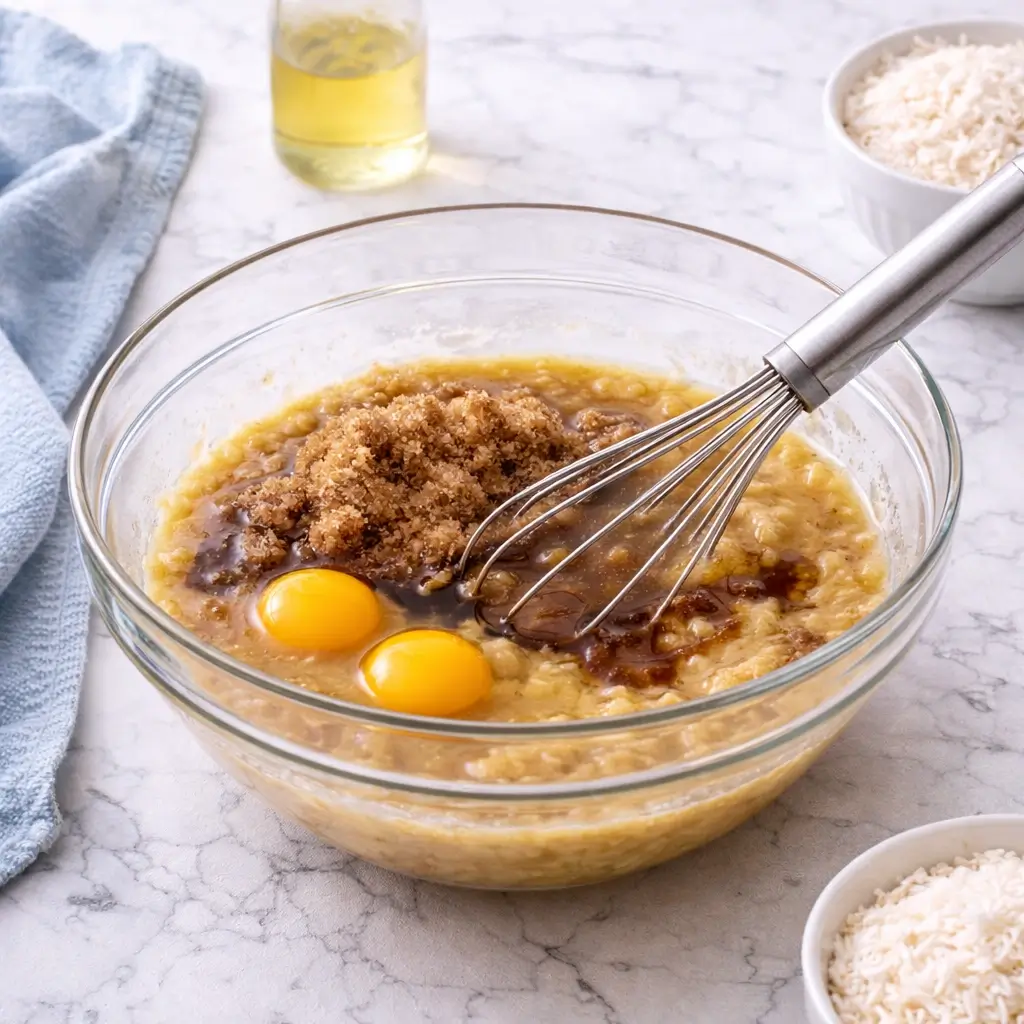 Banana Coconut Muffins