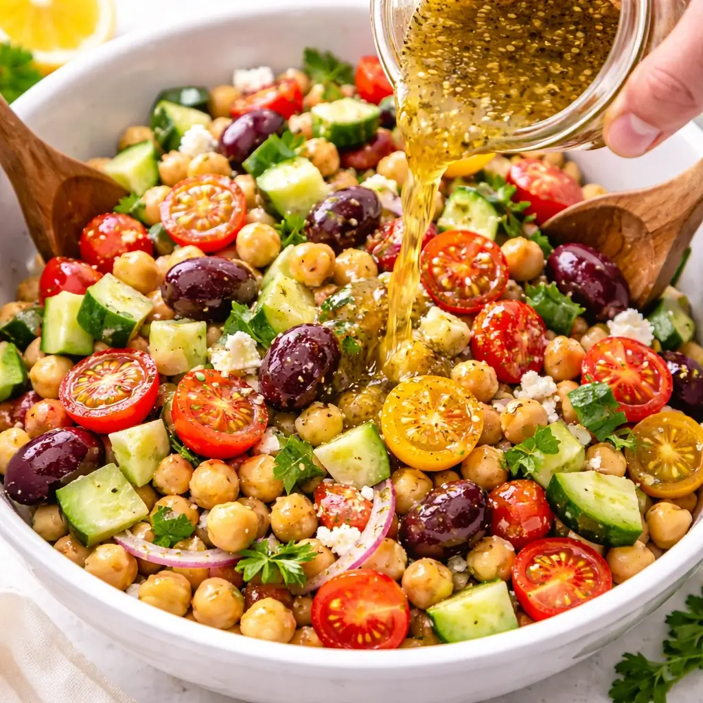 Greek Chickpea Salad