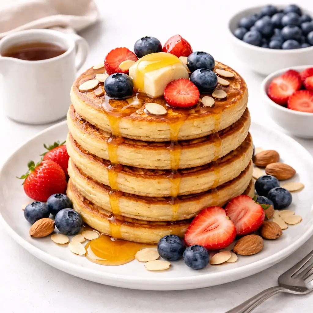 Almond Flour Pancakes Recipe