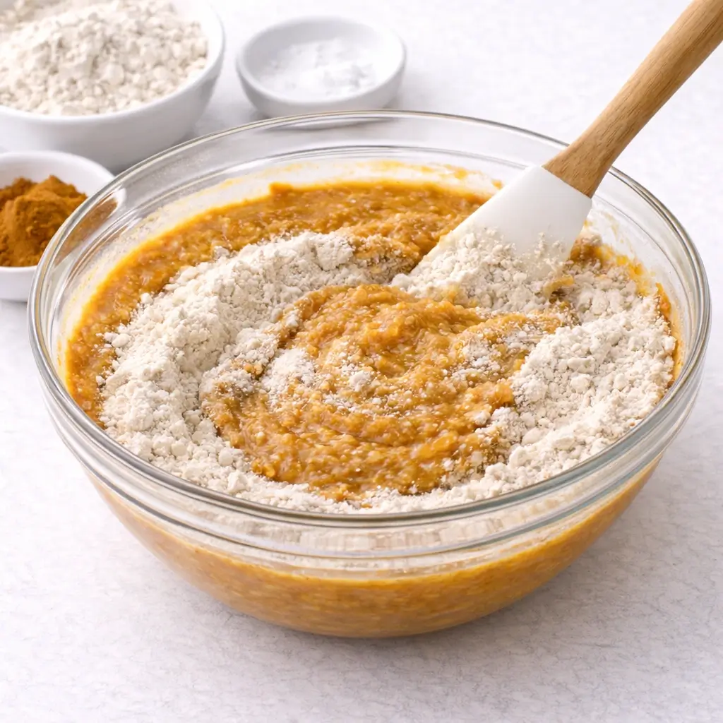 Pumpkin Banana Chocolate Chip Bread