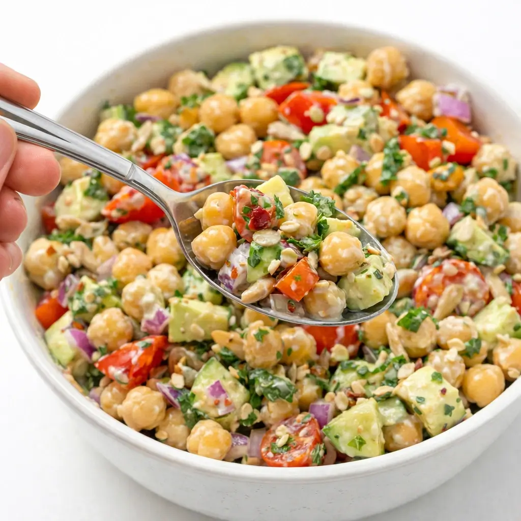 Vegan Chickpea Salad Recipe