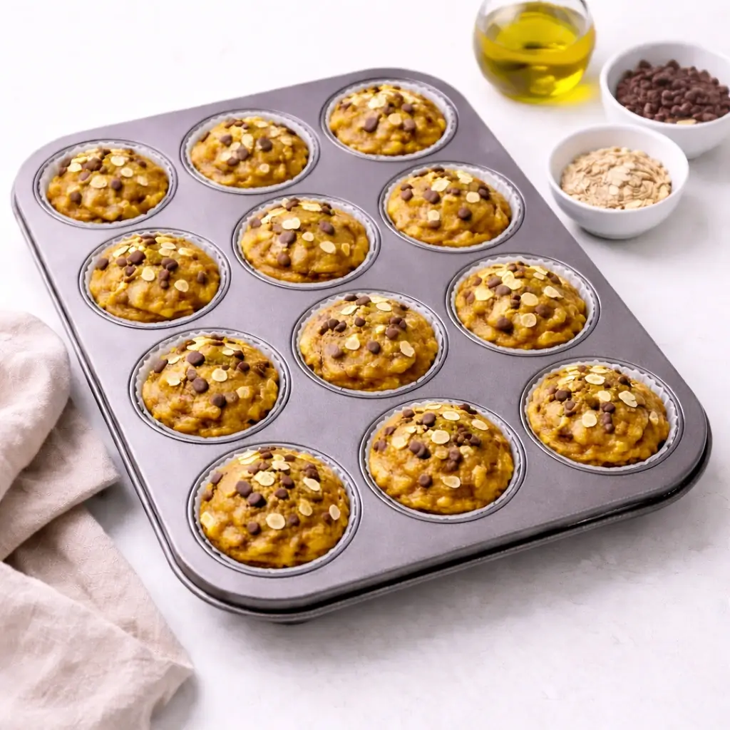 Healthy Pumpkin Muffins