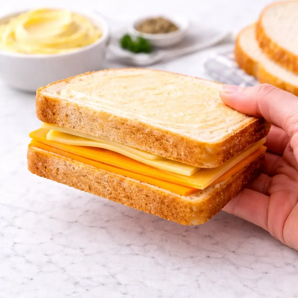 Air Fryer Grilled Cheese
