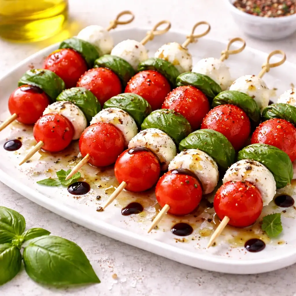 Caprese Skewers Recipe